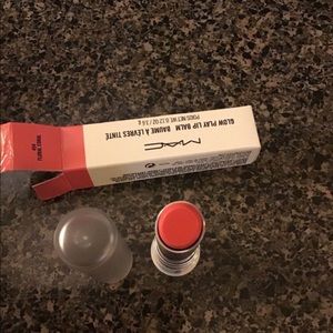 New! SOLDOUT DISCONTINUED MAC Cosmetics Glow Play Lip Balm Floral Coral